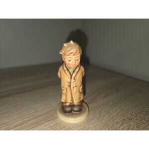 Vintage Hummel Figurine "Too Shy To Sing"‎ TMK 8 #845 4" Goebel Figure Germany